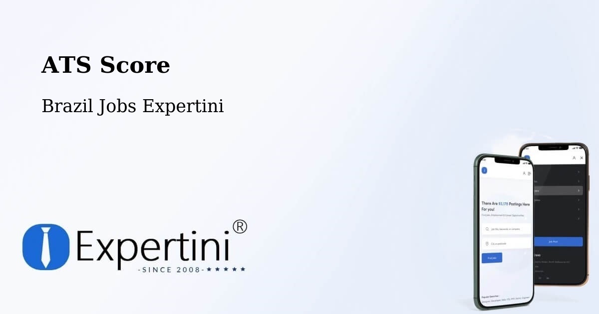 Resume ATS Score & Job Description Match Tool – Mata Grande - Brazil Jobs Expertini