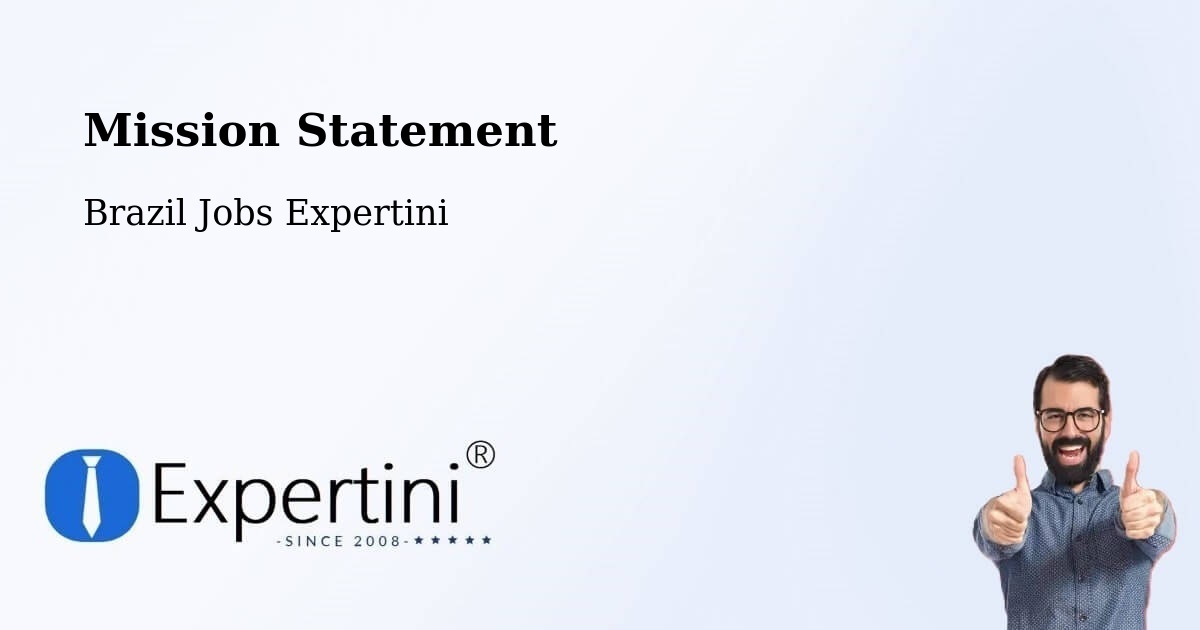 Corporate Mission – Mata Grande - Brazil Jobs Expertini
